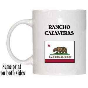   State Flag   RANCHO CALAVERAS, California (CA) Mug 