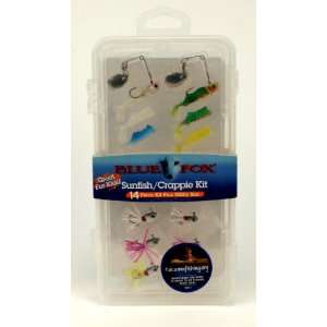  Sunfish / Crappie Kit 14 pc with Storage Box Sports 