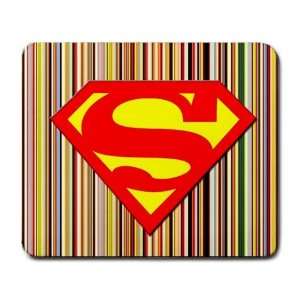 Superman LOGO mouse pad