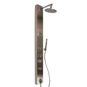 Caeli Thermostatic Stainless Steel Shower Panel with Handspray and 
