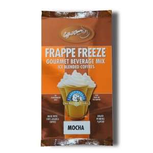 Caffe DAmore Frappe Freeze, Mocha   3lb Grocery & Gourmet Food