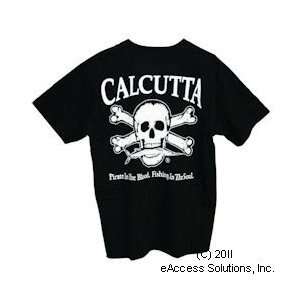  Calcutta Heavy Duty Performance Men T shirt Black Medium 