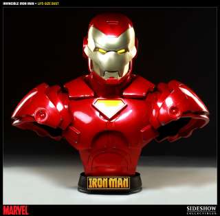   Invincible Iron Man Comic Version 11 Life Size Bust NEW SEALED  