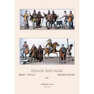  Tribes of Great Britain 24X36 Giclee Paper