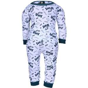 Gerber Philadelphia Eagles Toddler White Cotton Pajama Set 