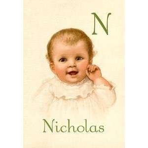  Vintage Art N for Nicholas   11289 1