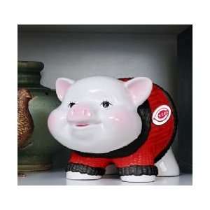  Cincinnati Reds Memory Company Piggy Bank MLB Baseball Fan 