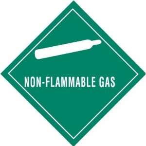   Gas D.O.T. Subsidiary Risk Labels (500 per Roll)