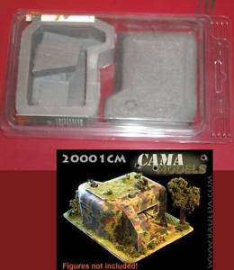 Baueda 20001CM Cama Scenics 20mm WWII German Bunker NIB  
