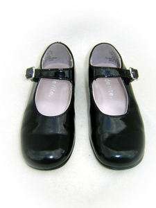 Stride Rite Black Patent Leather Mary Janes Dress Shoes toddler 7.5 M 