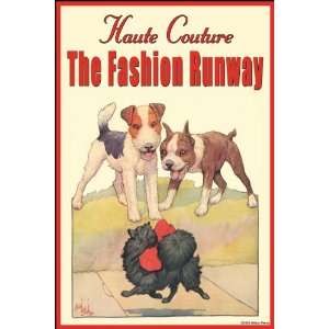 Haute Couture The Fashion Runway 20x30 Poster Paper