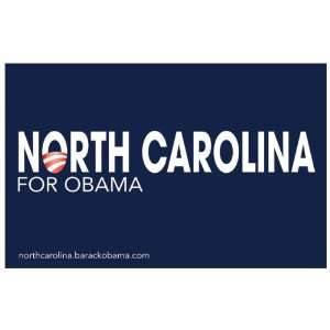   North Carolina for Obama) Campaign Poster   36 x 24