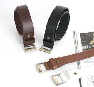 New Mens Business Dress Leather Casual Belts 3 Colours  