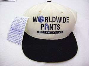 David Letterman Late Show Worldwide Pants Fitted Cap  