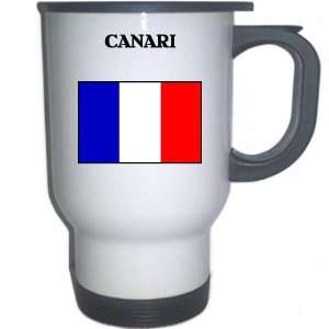  France   CANARI White Stainless Steel Mug Everything 