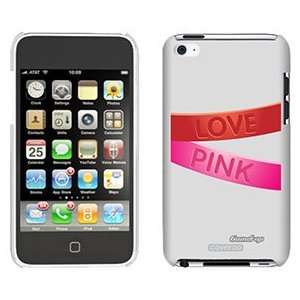  Pink Ribbon Love Pink on iPod Touch 4 Gumdrop Air Shell 