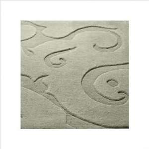 Candice Olson SCU7516 Sculpture Silver Sage Wool Contemporary Rug