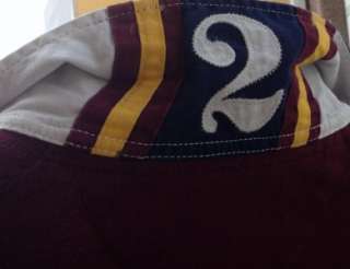 Ralph Lauren mens polo big pony rugby shirt burgundy xl $145 nwt 