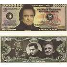 One Million Johnny Cash Bill Notes 2 for $1.25 Money