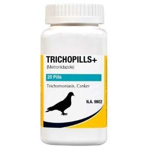   20 Pills Trichomiasis, Canker for Pigeons & Birds
