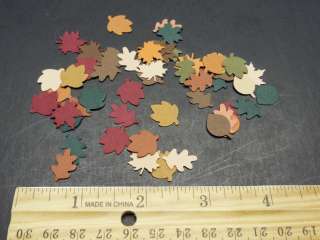 Fall Leaf/Leaves Punchies/Diecuts (50) Die Cuts   