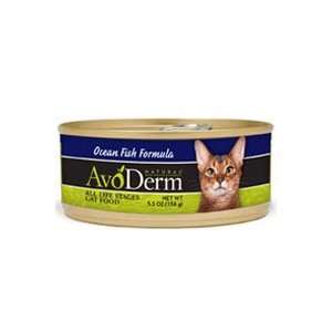 AvoDerm Natural Ocean Fish Formula Canned Cat Food 24/5.5 