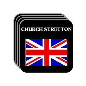  UK, England   CHURCH STRETTON Set of 4 Mini Mousepad 