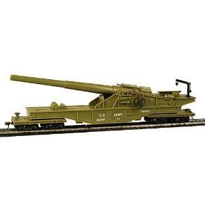  HO Big Cannon Car, US Army Toys & Games