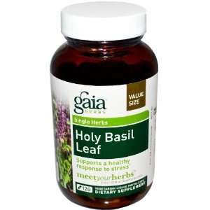  Gaia Herbs Holy Basil Stress Reduction Supplement, 120 