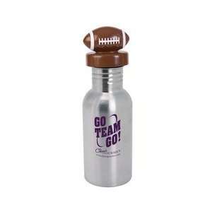   oz. Stainless Bottle with Football Lid