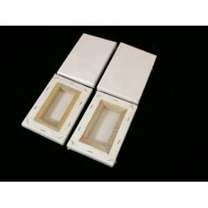    Four 4 x 6 Window Frame Canvases PreStretched 