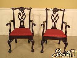 2630 Set 8 STICKLEY Mahogany Dining Room Chairs  