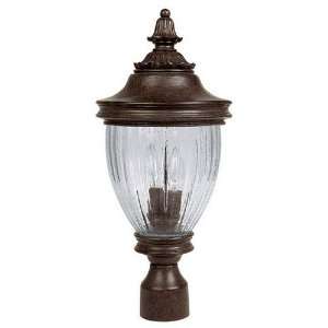  Capital Lighting Outdoor 9765 Outdoor Post Lantern Black 