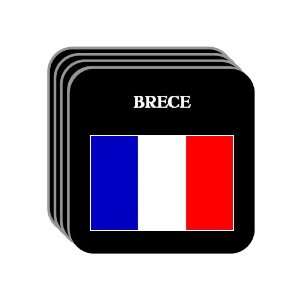  France   BRECE Set of 4 Mini Mousepad Coasters 