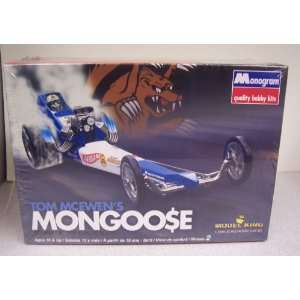   McEwens Mongoose Top Fuel Drag Car 1/24 Scale Model Kit Toys & Games