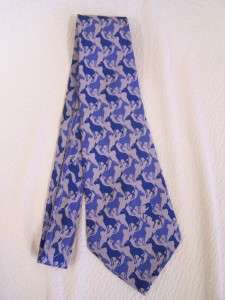  BRONZINI BROOK CADWALLADER DONKEY PATTERN TIE VINTAGE 