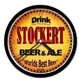  STOCKERT beer and ale cerveza wall clock 