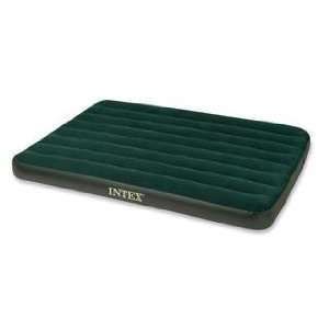  INTEX Prestige Downy Air Bed   Green, Full, With 4d Pump 