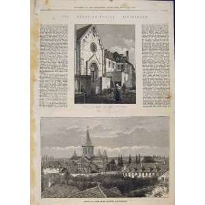  Chapel Convent Garden Paray Le Monial Pilgrimage 1873 