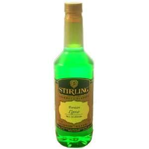 Stirling Gourmet Lime Flavoring Syrup  Grocery & Gourmet 