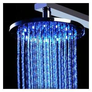  20 inch Stainless Steel Shower Head with Color Changing 