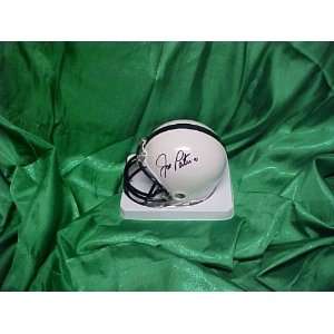  Joe Paterno Hand Signed Autographed Penn State NCAA Mini 