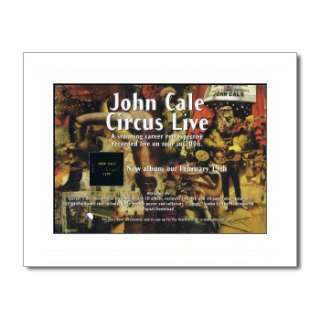 JOHN CALE   Paris 1919   Matted Mini Poster  