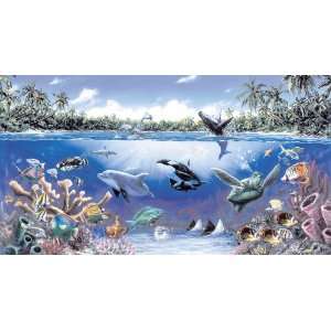 Sea Life Ocean Wall Mural 
