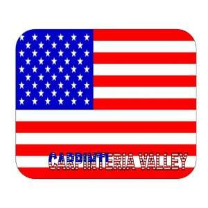  US Flag   Carpinteria Valley, California (CA) Mouse Pad 