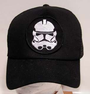 STAR WARS Storm Trooper Helmet Baseball Cap/Hat w Patch  