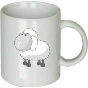  Cute Cartoon Sheep Ceramic Coffee Cup 