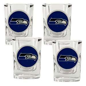  Seattle Seahawks 4 Piece Shot Set