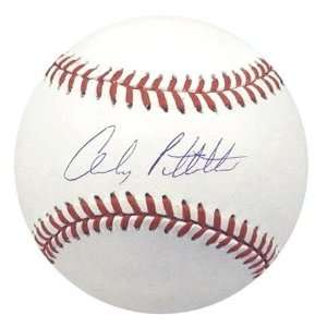  Andy Pettitte Autographed MLB Baseball