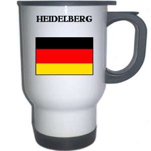  Germany   HEIDELBERG White Stainless Steel Mug 